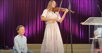 <p>A sibling duo used their immense musical talents and abilities to perform a beautiful &ldquo;Who Am I&rdquo; cover from the popular Christian band Casting Crowns.</p>

<p>The Lord has blessed everyone with a different set of skills and abilities. Some people may be skilled public speakers, artists or athletes. Other people may be great with their hands, able to fix and create anything using a couple of tools. Some people might be wonderful teachers, able to show and train others on how to perform a task or duty properly.</p>

<p>It does not matter the ways in which we have been blessed with God-given abilities; those skills are all intended to be used to bring glory and honor to His name. They are given to us so that we may use them in a way that grows the Kingdom of God and spreads His message of love and forgiveness. That&rsquo;s something that should not be taken lightly.</p>

<p>Karolina Protsenko is a talented young woman whose beautiful violin playing has earned her hundreds of thousands of views on YouTube. Typically, she posts a video of herself playing a violin version of a beloved secular tune. However, this time, Karolina changed this up a bit, and she was also joined by someone else for her latest performance.</p>

<p><a href="https://www.youtube.com/watch?v=PwAi0G6x0hs">This time, Karolina was joined by her little brother</a> as they turned in a chilling and awe-inspiring instrumental cover of Casting Crowns&rsquo; &ldquo;Who Am I.&rdquo; The video&rsquo;s description also states that Karolina&rsquo;s location has also changed from that of her other videos. Usually, she would play on the side of a busy street, but this time, she played in church.</p>

<p>While Karolina plays the violin, her little brother joins her on stage. He helps keep the beat and rhythm while beating on a small box. The performance is stunning, a brilliant showcase of musical talent and gifts used to praise and worship the Lord.</p>

<p><em><strong><a href="https://www.godtube.com/bible/colossians/3-16">Colossians 3:16</a></strong> &ldquo;Let the word of Christ dwell in you richly in all wisdom; teaching and admonishing one another in psalms and hymns and spiritual songs, singing with grace in your hearts to the Lord.&rdquo;</em></p>
