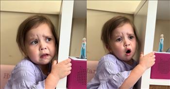 <p>If you need a heartwarming moment, look no further than <a href="https://www.inspiremore.com/this-toddler-deserves-the-oscar-for-best-actor-after-singing-her-favorite-frozen-song/">Amy Barber-Faulkner&rsquo;s</a> 3-year-old daughter, Harper. This cute little girl sings the &lsquo;Frozen&rsquo; tune with dramatic flair. This pint-sized performer takes her craft very seriously, and her latest duet with her Frozen Toniebox has captured the hearts of millions, garnering an astounding 10 million views on <a href="https://www.tiktok.com/@aimeelbfaulks/video/7392984906663480609">TikTok</a>. Her mother captioned the <a href="https://www.tiktok.com/@aimeelbfaulks/video/7392984906663480609">clip</a>, &ldquo;Give my three-year-old an Oscar for this performance.&rdquo;</p>

<p>Harper&rsquo;s music box sits proudly on one side of a bookshelf, with Elsa perched majestically on top. In a scene reminiscent of Anna in <a href="https://en.wikipedia.org/wiki/Frozen_(2013_film)">Frozen</a>, Harper places her sweet little face against the wood and begins the most darling rendition of &lsquo;Do You Want to Build a Snowman&rsquo; you&rsquo;ve ever seen. As she softly sings and acts out the beloved scene, you can&rsquo;t help but be completely enchanted by her performance. This girl is totally in character, embodying the innocence and earnestness of Anna in every note and gesture.</p>

<p>Her tiny voice, full of pure, childlike wonder, brings a fresh and adorable take on the classic song. You can see the sincerity in her eyes and hear it in her voice, making it impossible not to smile and feel your heart melt. Harper&rsquo;s commitment to her performance, despite her young age, is truly impressive and undeniably sweet.</p>

<p>The internet is full of talented individuals, but there&rsquo;s something uniquely special about Harper&rsquo;s duet with her Frozen Toniebox. Perhaps it&rsquo;s her sheer joy and dedication or the way she perfectly captures the essence of one of Disney&rsquo;s most beloved characters. Whatever it is, this adorable moment is undoubtedly one of the sweetest things you&rsquo;ll find online.</p>

<p>So, if you need a dose of pure, unfiltered cuteness, be sure to watch Harper&rsquo;s TikTok duet. Her delightful rendition of &lsquo;Do You Want to Build a Snowman&rsquo; reminds us of the simple joys and magic that can be found in a child&rsquo;s imagination in everyday moments.</p>

<p><em><strong><a href="https://www.godtube.com/bible/matthew/19-14">Matthew 19:14</a></strong> "Let the little children come to me, and do not hinder them, for the kingdom of heaven belongs to such as these."</em></p>
