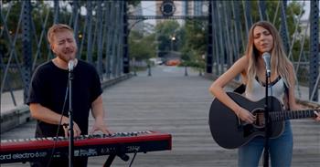 <p>Jada Facer's chilling rendition of &lsquo;Oceans (Where Feet May Fail)&rsquo; is a breathtaking testament to her artistry and spiritual depth. Standing poised on a bridge with her guitar in hand, Jada, accompanied by a friend on piano, creates a performance that feels like a divine encounter with our Savior. As she strums the opening chords and sings the hauntingly beautiful lyrics, the atmosphere transforms into a sacred space, inviting listeners into the throne room of God.</p>

<p>The setting is ethereal. The bridge serves as a bridge between the earthly and the heavenly, echoing the song&rsquo;s themes of faith and divine guidance. Jada's voice, both powerful and soothing, intertwines with the piano&rsquo;s delicate tones, creating a musical landscape where every note seems to resonate with profound meaning. The <a href="https://hillsong.com/lyrics/oceans-where-feet-may-fail/">lyrics</a>&mdash;"You call me out upon the waters, the great unknown where feet may fail"&mdash;are delivered with such sincerity that they feel like a personal invitation to trust in God&rsquo;s unending protection and grace.</p>

<p>As Jada <a href="https://www.youtube.com/watch?v=E_By_XAfwos&amp;ab_channel=JadaFacer">sings</a>, "When oceans rise, my soul will rest in Your embrace," her performance envelops the listener in a sense of peace and assurance. Her portrayal of faith's strength in the face of uncertainty is deeply moving, accentuated by her gentle yet commanding presence. The song&rsquo;s powerful <a href="https://www.youtube.com/watch?v=E_By_XAfwos&amp;ab_channel=JadaFacer">refrain </a>becomes a heartfelt plea that echoes through the performance, leaving a lasting impression of devotion and surrender.</p>

<p>The chilling beauty of Jada&rsquo;s cover lies in its ability to transport the listener to a place of introspection and reverence. Each verse and chorus is a reminder of the boundless grace and unwavering support that faith provides.</p>

<p>As we reflect on this worship moment, let us be reminded of <a href="https://www.godtube.com/bible/psalms/46-1">Psalm 46:1</a>, "God is our refuge and strength, an ever-present help in trouble." We hope you enjoyed this worship moment and that it brought you a sense of peace and spiritual renewal.</p>

<p><em><strong><a href="https://www.godtube.com/bible/psalms/46-1">Psalm 46:1</a></strong> "God is our refuge and strength, an ever-present help in trouble."</em></p>
