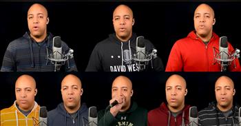 <p>Be prepared to be blessed by this incredibly worshipful and creative video. This is an absolutely beautiful a capella &lsquo;Goodness of God&rsquo; rendition.</p>

<p>This is quite the one man show. A young man with the name David Wesley on his jacket begins to sing. He then multiplies in the video, harmonizing to &lsquo;Goodness of God&rsquo; with himself. His voice has a ridiculously incredible range. David sings every part, including the very low bass. Listening to his special rendition of this classic worship song leads us into praising the Lord.&nbsp;</p>

<p>The second verse brings new excitement as he adds beatboxing and a hip-hop vibe to the well-known song. This adds a special twist to his version that is intriguing to the listener. The background &ldquo;ohs&rdquo; adds a lot to his song as well. He truly does it all and has fun creating. All of a sudden, after the chorus, it is just him singing the melody, and he rebuilds throughout the bridge. He has such a crisp and clear voice that is easy to listen to and really enjoyable.&nbsp;</p>

<p>As you take in this angelic voice and catchy video by David, reflect on the goodness of God in your personal life. Think about all of the blessings that He has provided to you. It is a joy to press into gratitude not only in song but also in our daily lives with prayer. David reminds us that the Lord is worth singing and worshiping above all things. He has been faithful to all of us for all of our lives, and every breath that we have is worth thanking Him and praising Him. Even in the hardest times, there is always something to be thankful for when we have Jesus in our hearts.&nbsp;</p>

<p><em>&ldquo;Let everything that has breath praise the Lord.&rdquo; <strong><a href="https://www.godtube.com/bible/Ephesians/2-10">Ephesians 2:10</a></strong></em></p>
