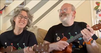 <p>In a cozy corner of their home, Graham Hall and his wife, Ros, have once again captivated their growing audience with a breathtaking ukulele cover of Elvis Presley's classic, &lsquo;Can't Help Falling in Love.&rsquo; Their exceptional musical talent, combined with their heartwarming home <a href="https://www.youtube.com/@EagleUkes">performances</a>, has a special way of turning simple moments into unforgettable experiences, capturing hearts with their charming duets.</p>

<p>Every Friday afternoon, Graham transforms his living room into a stage of intimacy and warmth. Seated comfortably on their couch, wearing matching shirts that add a touch of playful coordination, he and Ros create an atmosphere that feels both personal and inviting. Their latest performance of &lsquo;Can't Help Falling in Love&rsquo; is no exception. With both strumming the ukulele and harmonizing lovingly, the couple delivers a rendition that is as sweet and sincere as it is musically beautiful.</p>

<p>The magic of their performance lies not just in their musical talent but in the way they convey their affection for each other through their music. As they sing and strum, their smiles and shared glances speak of a deep bond and mutual love that resonates through every chord and lyric. The ukulele's gentle tones perfectly complement the classic melody, making it feel as though Elvis himself is joining them in this intimate musical moment.</p>

<p>Their performances have become a cherished Friday tradition for many, bringing joy and comfort to their audience week after week. The warmth of their home and their genuine love are palpable, creating a sense of connection beyond the screen.</p>

<p>In moments like these, we're reminded of the profound impact of love and togetherness. As Graham and Ros&rsquo;s performance graces our hearts, we are not only entertained but also encouraged to reflect on the importance of love in our own lives.</p>

<p>Graham and Ros&rsquo;s ukulele performance is a living testament to this verse, demonstrating how love can be expressed through the simplest yet most profound acts. Their music, infused with genuine affection and joy, reminds us of the beauty of love in all its forms. As they continue to serenade their audience with their endearing performances, they not only capture hearts but also inspire us to cherish the love and moments we hold dear in our own lives.</p>

<p><em><strong><a href="https://www.godtube.com/bible/1-corinthians/13">1 Corinthians 13:4-7</a></strong> "Love is patient, love is kind. It does not envy, it does not boast, it is not proud. It does not dishonor others, it is not self-seeking, it is not easily angered, it keeps no record of wrongs. Love does not delight in evil but rejoices with the truth. It always protects, always trusts, always hopes, always perseveres."</em></p>
