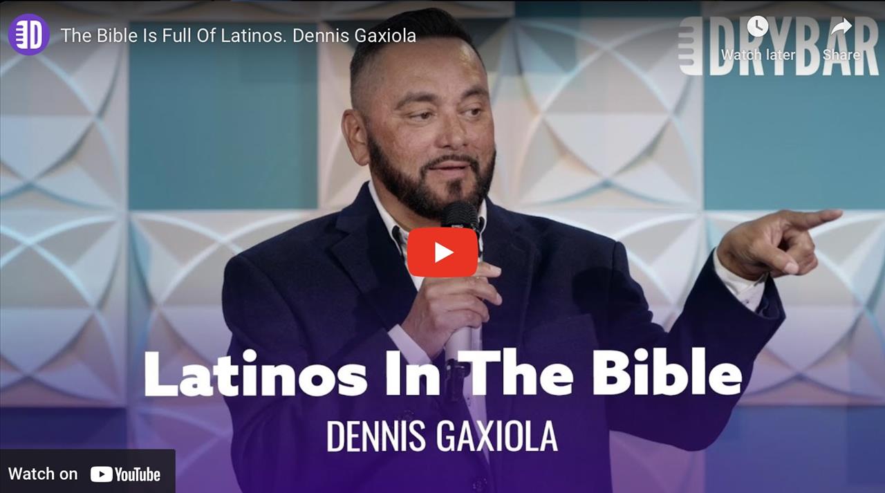 <p>The bible is full of Latinos and if you don&#39;t believe us just listen to this clip from Dennis Gaxiola. In this hilarious clip from his second Dry Bar Comedy special, Dennis Gaxiola tells all of your favorite bible stories but with a Latino twist.</p>
