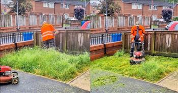 <p>A kind and loving neighbor got to work, taking on and handling the yard work for an elderly woman.</p>

<p>Sadly, aging is not something that can be missed or avoided. Aging is an unavoidable natural process that will and does impact everyone. Every day, hour, minute and second, we are getting older.</p>

<p>Aging is not only a process that happens to us, but it&rsquo;s something we can see and even feel. As bad as it may be to think about, our bodies are in a constant state of decline. We are physically unable to do things that we could as children, teenagers or in our 20s or 30s. As we age, we&rsquo;ll need more and more help doing things we could do easily in our younger years.</p>

<p><a href="https://www.tiktok.com/@gardenyardzmowing1982/video/7372668812904172832">A clip posted on social media</a> depicts a kind and loving gentleman helping an elderly neighbor, a woman in her 90s, with her yard work. The video begins with text in the center of the screen stating that a company recently quoted the woman a crazy amount to clean up her yard.</p>

<p>The amount seems excessive, almost as if they were trying to take advantage of the older woman, given that the video shows the woman has a tiny patch of grass. Well, instead of the woman shelling out the hefty sum, a kind man helped the 98-year-old woman.</p>

<p>The time-lapse video shows the man getting to work on her small patch of grass. First, he uses a weed eater to remove the overgrown grass, then starts a lawn mower to cut it down.</p>

<p>At about halfway through the video, text appears stating that the gentleman provided his yard work services for free.</p>

<p>What a kind, loving and thoughtful gesture, which the elderly woman most certainly appreciated. Kindness isn&rsquo;t always about the big grand gesture; sometimes, it&rsquo;s as simple as mowing a neighbor&rsquo;s yard who can&rsquo;t move as well as they once could.</p>

<p><em><strong><a href="https://www.godtube.com/bible/ephesians/4-32">Ephesians 4:32</a></strong> &ldquo;And be kind to one another, full of pity, having forgiveness for one another, even as God in Christ had forgiveness for you.&rdquo;</em></p>
