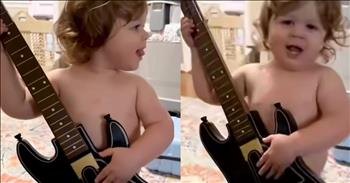 <p>Some songs stay in our hearts from childhood, and this is one of them. This child&rsquo;s adorable and rockin&rsquo; cover of &lsquo;You Are My Sunshine&rsquo; will make your day.</p>

<p>At the start of this video, we see an adorable and chunky toddler holding a small ukulele with no shirt and standing in a diaper at home. The caption reads, &ldquo;The amount of times I&rsquo;ve watched this is unhealthy.&rdquo; The child begins to sing with a funky and fun autotune. He starts off with the classic style while he grooves with his dance moves and pops up his shoulder. His facials are amazing and his precious curly hair is so fluffy. His words are, &ldquo;You are my Su-shy, my only su-shy.&rdquo; His precious toddler voice will melt your heart.</p>

<p>Suddenly, the little boy kicks it up a notch he says, &ldquo;A bit faster!&rdquo; and starts singing a rock n&rsquo; roll version. His mouth opens wide as he belts out. The parents have created this mixed up version with their son&rsquo;s voice autotuned over the music while playing his ukulele. It is so hysterical. It will make you want to dance and sing along with him. It will bring a smile to your face, seeing the future generation making music joyfully and being creative.&nbsp;</p>

<p>Hearing songs like this that have continued to be passed on to future generations motivates us that God is creating new life and has a good plan for those to come to know Him and love Him. May this be a reminder to instill the truth and hope of the gospel in the little ones in our lives. They are valuable and precious in the sight of God, and we can enjoy the little moments with them as they sing out and remind us of the delight and joy that God gives us.</p>

<p><em>&ldquo;Children&rsquo;s children are a crown to the aged, and parents are the pride of their children." <strong><a href="https://www.godtube.com/bible/Proverbs/17-6">Proverbs 17:6</a></strong></em></p>
