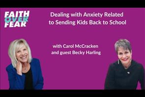 Does the back-to-school year fill you with anxiety? Are you concerned about your child&#39;s safety, peer relationships, and relationships with their teachers? Releasing our kids into someone else&#39;s care and entrusting their education to someone you may not know much about other than their name can feel unsettling. But our discomfort can also provide an opportunity to develop greater faith as we rely more consistently on Christ and see Him care for our precious kids. (Scroll down for discussion/reflective questions.) Resource referenced: Cultivating Deeper Connections in a Lonely World by Becky Harling