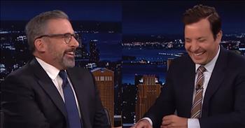 <p>Actor Steve Carell's heartwarming and sweet move convinced a child that a cartoon character is real.</p>

<p>As every parent will agree, childhood goes by entirely too fast. Blink, and that baby you just brought home from the hospital is walking. Do it again, and they are starting kindergarten. A few moments later, they are graduating from high school, backing out of your driveway and headed off to college.</p>

<p>However, for some children, childhood may end even sooner, and it has nothing to do with their age. Childhood is meant to be a time when children invent and use their imagination, often believing that fictional characters are real (Santa Claus, The Easter Bunny, The Tooth Fairy, etc.) Sadly, many children are forced to grow up too soon and are told that those characters do not actually exist.</p>

<p>What's wrong with letting children be children?</p>

<p>Well, <a href="https://www.instagram.com/p/C-dpfnWPdUH/">in a clip posted on social media</a>, Steve Carell shared how he was able to let a child be a child by simply leaving a voicemail. Steve voices Gru from the wildly popular "Despicable Me" and "The Minions" films. A friend of his asked if he would leave a message for their child as Gru.</p>

<p>After leaving the message, in which Gru hopes the child has a "terrible birthday" and reminds him to "be a good kid and brush your teeth," the youngster had the sweetest response.</p>

<p>Steve told Jimmy Fallon that the next day, the child's mother told him that the young man responded after hearing Gru's message by saying, "Mom, see? He's real!"</p>

<p>Being kind doesn't require us to do much of anything. Steve leaving that message for the child probably took only a couple of minutes of his time.</p>

<p>Steve added that the child's adorable reaction to Steve's message as Gru is, "Like, that's the coolest thing."</p>

<p><em><strong><a href="https://www.godtube.com/bible/ephesians/4-32">Ephesians 4:32</a></strong> "And be kind to one another, full of pity, having forgiveness for one another, even as God in Christ had forgiveness for you."</em></p>
