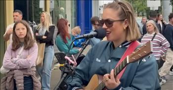 <p>Check out this outstanding cover from a talented street busker of the song &lsquo;Come Together&rsquo; by The Beatles.</p>

<p>&lsquo;Here come old flat-top, he come groovin' up slowly</p>

<p>He got ju-ju eyeball, he one holy roller</p>

<p>He got hair down to his knee</p>

<p>Got to be a joker, he just do what he please&rsquo;</p>

<p>What a stunning cover of this classic hit! The singer in the video is Allie Sherlock, and the song &lsquo;Come Together&rsquo; suits her voice so well. She sounds great during her performance, and the people in the crowd are clearly enjoying what they hear.</p>

<p>&ldquo;Allie, with her incredible voice and brilliant guitar skills, more than pays justice to this Beatles classic. Excellent!&rdquo; <a href="https://www.youtube.com/watch?v=eEYcVlMmk1A">comments </a>one person after watching the video on YouTube.</p>

<p>&ldquo;I love seeing people from kids to senior citizens all jamming to a classic tune sung brilliantly by a talented artist. Well done, Allie!&rdquo; <a href="https://www.youtube.com/watch?v=eEYcVlMmk1A">writes </a>another person online.</p>

<p>Allie Sherlock is a talented singer and guitarist based in Cork, Ireland, and she has built her popularity by performing live in the streets of Dublin every weekend. She has also appeared on the Ellen DeGeneres Show and opened for OneRepublic on tour. Allie shares her live street performances online, as well as videos of cover songs and original music. She definitely is very talented and has such a wonderful and powerful voice.</p>

<p>When it comes to the hit &lsquo;Come Together&rsquo; by The Beatles, the song was released in 1969 and was the opening track on the band&rsquo;s album Abbey Road. It was written by John Lennon after Timothy Leary asked him to write a campaign song for his run for California governor. The song's title comes from Leary's campaign slogan, "Come Together &ndash; Join the Party!"</p>

<p>This is a song that has remained popular over the years that musical artists like to cover. We hope that you enjoyed listening to Allie Sherlock&rsquo;s rendition of &lsquo;Come Together&rsquo; today!</p>
