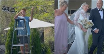 <p>A father worked hard, putting in long hours over the course of a year to transform his backyard into his daughter&rsquo;s dream wedding spot.</p>

<p>Parents love and adore their children. Most will do anything and everything to make their youngsters happy. Seeing a smile on their son or daughter&rsquo;s face and knowing that their child is happy is more than enough motivation for most parents.</p>

<p>Moms and dads simply want their children to be happy in life. That&rsquo;s really all any mother and father can hope for in this wild and unpredictable world. So, if parents can play any role in making their child happy, most would gladly do whatever it took without any hesitation.</p>

<p>That was precisely what one father, William Proznick, did when he went to work in his backyard. He knew that his daughter, Madison, always dreamed of getting married in the backyard of her childhood home. So, William got to work to make his daughter&rsquo;s dream a reality.</p>

<p>&ldquo;I&rsquo;ve always dreamed of getting married at the house and envisioned it growing up,&rdquo; she said.</p>

<p><a href="https://www.youtube.com/watch?v=tM5zvpwm5eQ">The clip posted on YouTube states</a> that William worked for a year to do that for his little girl. William is captured on video mowing the lawn, using a jackhammer, hanging lighting, spray painting items and blowing leaves off the driveway.</p>

<p>When the big day finally arrived, William proudly walked his beautiful daughter down the aisle in her dream wedding venue. She was getting married in the place she had been dreaming about since she was a little girl.</p>

<p>When Maddison laid eyes on her father&rsquo;s hard work, she couldn&rsquo;t believe it.</p>

<p>&ldquo;I was blown away,&rdquo; she said.</p>

<p>It&rsquo;s safe to say that William is a father who would do absolutely anything in his power for his little girl and to see a smile on her face. What a beautiful act of love!</p>

<p><em><strong><a href="https://www.godtube.com/bible/psalms/103-13">Psalm 103:13</a></strong> &ldquo;As a father has pity on his children, so the Lord has pity on his worshippers.&rdquo;</em></p>
