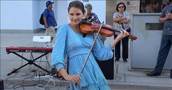 <p>Check out this talented teen violinist performing a wonderful rendition of Lionel Richie&rsquo;s classic song &lsquo;Stuck On You.&rsquo;</p>

<p>&lsquo;Stuck on you, I've got this feeling down deep in my soul</p>

<p>That I just can't lose, guess I'm on my way</p>

<p>Needed a friend and the way I feel now&nbsp;</p>

<p>I guess I'll be with you 'til the end, guess I'm on my way&rsquo;</p>

<p>What a beautiful violin version of this Lionel Richie hit! Karolina Protsenko is the violinist in the video, and she puts on such graceful and captivating performances. It is clear how much she loves to play the violin, and her joy comes through in her musical performances. Watching her dance around while she plays her instrument is just mesmerizing!</p>

<p>Karolina Protsenko is a 15-year-old violin prodigy whose street performances are watched by people all over the world. She has a huge fan base, and this performance of &lsquo;Stuck On You&rsquo; is just one of her many wonderful videos that have moved people.&nbsp;</p>

<p>&ldquo;I love the breadth of music she covers and performs so beautifully! She has an amazing talent and a bright future,&rdquo; <a href="https://www.youtube.com/watch?v=pMRH7sjUGrg">comments </a>one person on YouTube after watching the video.</p>

<p>&ldquo;What astounds me is the fact that even with all her gyrations, she never seems to hit a wrong note! Unbelievable! And she's always smiling too! Amazing talent,&rdquo; <a href="https://www.youtube.com/watch?v=pMRH7sjUGrg">writes </a>another person online.</p>

<p>As for the background of the song &lsquo;Stuck On You,&rsquo; it was originally written and recorded by Lionel Richie. The song was part of his second studio album titled Can&rsquo;t Slow Down, and it was released in June 1984.</p>

<p>The song went on to reach the #1 spot on the Adult Contemporary chart and made a strong showing on the R&amp;B chart, placing at #8. It also landed Lionel Richie on the Country chart for the first time.</p>

<p>We hope you enjoyed watching this violin performance of &lsquo;Stuck On You&rsquo; today!</p>
