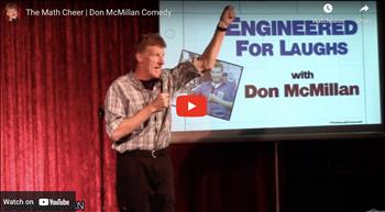 The Math Cheer | Don McMillan Comedy