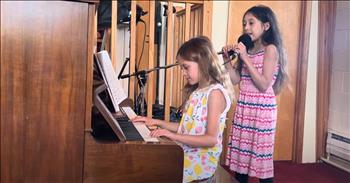 <p>Check out this adorable live performance of a precious duo. Two little girls deliver a heartwarming performance of &lsquo;Amazing Grace&rsquo; in church.</p>

<p>At the start of this video, the two little girls are at the front of their church. One is seated at the piano and one is standing with the microphone. The lead singer greets the congregation, she says, &ldquo;Good morning church and happy sabbath.&rdquo; They respond, &ldquo;Happy sabbath.&rdquo; She adorably introduces their song, &lsquo;Amazing Grace.&rsquo;&nbsp;</p>

<p>The younger girl begins to play the introduction, and the older one starts singing confidently. Hearing these two young people sing this timeless song of praise reminds us that the gospel is reaching every generation. The girls' names are Fiona and Nora.&nbsp;</p>

<p>They surprise with two key changes at the end. It is so pretty hearing the piano and vocals. Their confidence and enjoyment of music are contagious. You cannot help but smile as you watch them worship with joy in front of their church. At the end of their song, the crowd cheers, and the two girls shyly smile and appear proud of their performance.&nbsp;</p>

<p>The lyrics to the chorus of this song sing out the truth of the gospel.&nbsp;</p>

<p>&lsquo;I once was lost, but now am found,</p>

<p>was blind, but now I see.&rsquo;</p>

<p>Hearing anyone sing this song is powerful, especially if there are children singing it. Teaching the truths of Jesus to the next generation is such an important calling to all believers. When we hear young people singing the gospel, it ministers to us and reveals how God is speaking to even the youngest people.&nbsp;</p>

<p><em>&ldquo;He has saved us and called us to a holy life&mdash;not because of anything we have done but because of his own purpose and grace. This grace was given us in Christ Jesus before the beginning of time,&rdquo; <strong><a href="https://www.godtube.com/bible/2-Timothy/1-9">2 Timothy 1:9</a></strong></em></p>

