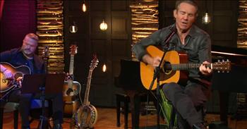 <p>Longtime Hollywood actor Dennis Quaid gave a moving and heartfelt live performance of "God Gets Lonely Too."</p>

<p>The most popular Bible verse, John 3:16, says that God loved the world so much that He decided to send His one and only Son to Earth. Jesus Christ would later willingly go to the cross, suffering and dying, paying for the sins of all humanity. Christ paid a debt none of us could have ever paid. He did only what He could have done.</p>

<p>Everything God does is borne out of love. He freely offers everyone that same love, forgiveness, mercy and grace, hoping that all will turn to Him and away from their lives of sin. Ultimately, whether to accept or reject God's gift of forgiveness and eternal salvation is up to us.</p>

<p>Human beings are fallen creatures, and whenever they turn away from God, it breaks His heart. <a href="https://www.youtube.com/watch?v=Va3RBa5G7-Y">In a clip posted on YouTube</a>, Dennis sings "God Gets Lonely Too, a tune about how God can and does get lonely when we turn and run away from Him. It must break His heart whenever someone He loves so dearly rejects Him.</p>

<p>Dennis' song, which is beautifully written, is about God's heart and how humans, with their disobedience and sin, cause Him pain. Dennis creates a powerful but heartbreaking picture of how Adam and Eve's sin in the Garden of Eden and our sinful ways have caused Him much pain. All have turned and run away from Him.</p>

<p>The song's chorus is simple but incredibly powerful.</p>

<p>"Now, God gets lonely too</p>

<p>And just like me and you</p>

<p>When we turn away, it hurts</p>

<p>Even God can get the blues"</p>

<p>Sin does nothing but hurts and destroys everything that it encounters. It rips apart families and marriages and ruins careers. It also causes Him pain. But He is a loving and faithful heavenly Father who is always quick to forgive.</p>

<p><em><strong><a href="https://www.godtube.com/bible/romans/5-8">Romans 5:8</a></strong> "But God has made clear his love to us, in that, when we were still sinners, Christ gave his life for us."</em></p>
