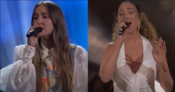 <p>Lauren Daigle and Loren Allred lit up the <em>America&rsquo;s Got Talent</em> stage with their beautiful &ldquo;Thank God I Do&rdquo; and &ldquo;You Say&rdquo; duet performance.</p>

<p>Everyone is blessed with a different set of skills and talents. For instance, some people are good public speakers, athletes or adept at working with their hands. Others may be skilled in the written word, while others have musical talent, gifted with the voice of an angel. Lauren Daigle is one of those people who has been blessed musically by the Lord.</p>

<p>Lauren Daigle is one of the biggest names in the Christian music scene. Her musical talent and powerful, moving lyrics about God and His love, mercy, grace and faithfulness are undeniable. Every song and album she releases quickly becomes a major hit. She has even experienced massive crossover success, with her tune &ldquo;You Say&rdquo; getting played extensively on pop radio.</p>

<p><a href="https://www.youtube.com/watch?v=a_gqYWdXbxc">In a clip posted on YouTube</a>, Lauren was joined on the <em>America&rsquo;s Got Talent</em> stage by Loren Allred. The two tremendously talented young women performed a duet, singing two of Lauren&rsquo;s biggest hits: &ldquo;Thank God I Do&rdquo; and &ldquo;You Say.&rdquo;</p>

<p>It was a fantastic duet. Both women put their beautiful voices on full display, treating the studio audience, the show&rsquo;s four judges and those watching at home to an awe-inspiring performance.</p>

<p>After their performance, the two women receive a standing ovation with thunderous applause.</p>

<p>But the show-stopping duet wasn&rsquo;t all that happened.</p>

<p>Following their duet, Lauren gave the contestants on the show some helpful advice to take and consider through the rest of their time on the show and their careers.</p>

<p>&ldquo;The most important thing is every person, every contestant, was made for a unique purpose,&rdquo; she said. &ldquo;What is that message that you&rsquo;re going to bring into the world? What is it that you&rsquo;re going to share? What gift are you going to be able to give? That&rsquo;s the most important thing.&rdquo;</p>

<p><em><strong><a href="https://www.godtube.com/bible/ephesians/5-19">Ephesians 5:19</a></strong> &ldquo;Speaking to yourselves in psalms and hymns and spiritual songs, singing and making melody in your heart to the Lord.&rdquo;</em></p>

