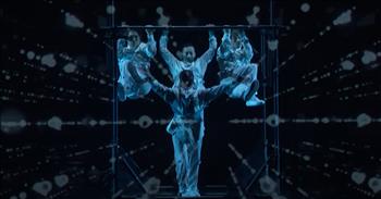 <p>Prepare to be in awe of this creative performance. This mesmerizing dance routine captivates and earns a golden buzzer on <em>American&rsquo;s Got Talent</em>.</p>

<p>This is an incredible performance that starts in a dark room with four young people dressed like astronauts. They are in front of a changing blue background while they utilize bars to perform various positions as they dance. Some go upside down, others sideways, and some do the splits. One looks as if he is walking in slow motion upside down in front of the moon. The judges are in shock and excitement.&nbsp;</p>

<p>The dancers then use a bar to do amazing footwork. They are all in unison, appearing in slow motion as if in outer space. The blue lights flash under them, the four of them make shapes out of their bodies, and the blue lights flash shapes around them. Then, some make shapes with their legs, and one proceeds to swing through them, all dancing together.&nbsp;</p>

<p>The way that these dancers appear so slow motion with the lights in moments is unreal. It is so talented and precise. They have to have such great full-body strength. We see breakdancing with space themes around, climbing with interactions with the graphics of stars and planets; it is completely professional and stunning. This audition alone could be its own global show. The group goes by &ldquo;Airfootworks.&rdquo; The judges are utterly amazed by the audition. Simon decides to give the golden buzzer. He says that he is about to get himself fired. Howie takes over and decides that it is his golden buzzer. Both Simon and Howie give the golden buzzer because this performance is just so amazing.</p>

<p>God&rsquo;s Word reminds us to do our best. This performance definitely gave their all.</p>

<p><em>&ldquo;Whatever you do, work at it with all your heart, as working for the Lord, not for human masters, since you know that you will receive an inheritance from the Lord as a reward. It is the Lord Christ you are serving.&rdquo; <strong><a href="https://www.godtube.com/bible/Colossians/3-23">Colossians 3:23-24</a></strong></em></p>
