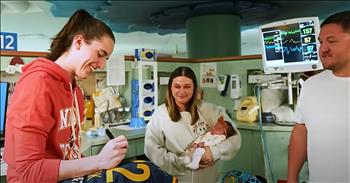 <p>Basketball star Caitlin Clark helped uplift and encourage children and their families during her visit to a hospital.</p>

<p>Athletes are some of society&#39;s most looked up to and admired people. Athletes especially captivate children and young people. They can pull off thrilling maneuvers on the field or court. Through years of intense, dedicated and focused practice, athletes can do things that most people can only imagine.</p>

<p>For that reason, children commonly look up to and adore athletes. Athletes excel in games that children play with their friends. Many children want to become a New York Yankee or a Los Angeles Laker when they grow up. So, that&#39;s why any attention from a notable athlete always means so much to children. They don&#39;t care if it&#39;s five minutes or five seconds with their favorite player.</p>

<p>In a <a href="https://www.youtube.com/watch?v=r6E-JFfNb30">clip posted on YouTube</a>, Caitlin Clark, a member of the Indiana Fever and arguably the most well-known athlete on the planet, stopped by a children&#39;s hospital in Indianapolis. The basketball star spent time visiting and chatting with children in the NICU and their families.</p>

<p>The short two-minute clip begins with the former Iowa Hawkeye holding a young woman and presenting the child with a stuffed animal. It&#39;s the Indiana Fever&#39;s mascot, Freddy. The child is taken aback by the gift from Caitlin, unable to take her eyes off the stuffed animal.</p>

<p>Throughout the clip, Caitlin signs and presents a small basketball to some of the hospital&#39;s tiniest patients.</p>

<p>A mother of one of the patients appreciated Caitlin stopping by to see and visit with everyone.</p>

<p>&quot;Well, for her to stop her busy schedule and to just check on all the babies here it means a lot,&quot; the mother said. &quot;It means a lot.&quot;</p>

<p>Near the end of the clip, Caitlin mentions how much she enjoyed visiting with the patients, their families and hospital staff. She said hopes to do it again soon.</p>

<p><em><strong><a href="https://www.godtube.com/bible/ephesians/4-32">Ephesians 4:32</a></strong> &quot;And be kind to one another, full of pity, having forgiveness for one another, even as God in Christ had forgiveness for you.&quot;</em></p>
