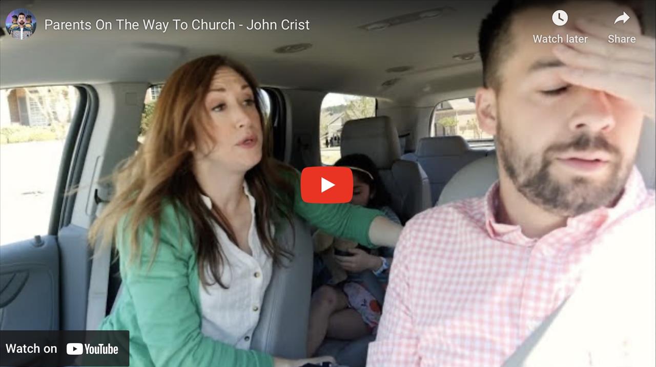 <p>&quot;No you can&#39;t watch Muana on the way to church!&quot; Comedian John Crist imagines what its like for parents on the way to church.</p>
