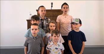 <p>Watch this precious worship song led by kids to brighten up your day. An adorable group of children sings, &lsquo;Lord, I Lift Your Name on High.&rsquo;&nbsp;</p>

<p>At the start of this video, a group of seven young people are standing in front of a church service, getting excited and nervous about leading. One little boy in the front left waves at someone in the audience. The piano begins to accompany the kids. They begin to sing the well-known song, &lsquo;Lord, I Lift Your Name on High.&rsquo; Their voices are young and innocent. As they start the chorus, the reality of hilarious children takes over as a little boy stretches in the front, the older kids help lead the song with focus and precision, and the younger ones learn what it is like to be up in front of a crowd singing.&nbsp;</p>

<p>The chorus of this song shares:</p>

<p>&lsquo;From the cross to the grave, from the grave to the sky</p>

<p>Lord I lift Your name on high&rsquo;</p>

<p>These young people in this church choir are proclaiming the truth of the gospel of Jesus. We have hope in Him because He made a way for us. He has risen and we worship Him always. Hearing how unashamed and loudly these kids sing about God is encouraging.&nbsp;</p>

<p>At the end, a soloist in the back sings. The little girl has a precious voice. She sings the final chorus and then smiles after she finishes the song, clearly proud of herself. It is precious seeing her use her voice to lead worship. Some little boys in the front give a thumbs-up as they stand during her solo. Watching kids is always enjoyable and reminds us that even the smallest worship leaders have great value and impact.</p>

<p><em>&ldquo;Praise the Lord! For it is good to sing praises to our God; for it is pleasant, and a song of praise is fitting.&rdquo; <strong><a href="https://www.godtube.com/bible/Psalms/147-1">Psalm 147:1</a></strong></em></p>

