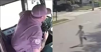 <p>Watch as a bus driver&rsquo;s quick thinking helps save a child who was spotted running down a busy street.&nbsp;</p>

<p>A bus driver named Peter saw a little boy running down the middle of a street all alone. This little boy was found in just a diaper and a tank top. He didn&rsquo;t even have any shoes on. Peter quickly decided to help the little boy. Peter chose to block the intersection and secure his bus. This helped to protect himself, the little boy, and others who may stumble onto the scene.</p>

<p>After making sure the environment was safe, Peter quickly jumped off of his bus and picked up the little boy. Peter found that the little boy couldn&rsquo;t speak. He then decided to call his union rep as well as 911 to get assistance.</p>

<p>The Police showed up to help, but the cutest thing was that the little boy wanted to get another hug from Peter. Isn&rsquo;t that just so precious? As we go on to find out in the video, the little boy was about four blocks from home and happened to wander out of his home while his father was asleep and his mother was at work. Thank goodness there was a good man like Peter around to help!</p>

<p>Upon the boy&rsquo;s return, Peter shares that the mom of the little boy was beyond grateful for Peter&rsquo;s quick thinking and the help he provided for her son. Peter even goes on to say that the mom and he are good friends on Facebook, now. Even situations like these can develop friendships.</p>

<p>I wonder how many people passed this little boy on the street and didn&rsquo;t do anything. Sometimes, it can be hard to take action when we&rsquo;re caught up in the busyness of life and our own circumstances. We can thank God for good people in the world, such as Peter and that he took quick action to help a young child in need.&nbsp;</p>

<p><em><strong><a href="https://www.godtube.com/bible/hebrews/13-16">Hebrews 13:16</a></strong>&nbsp; &quot;And do not forget to do good and to share with others, for with such sacrifices God is pleased.&quot;</em></p>

