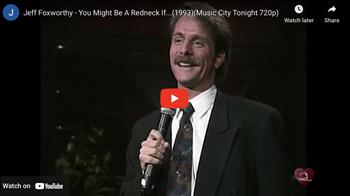 Jeff Foxworthy - You Might Be A Redneck If...(1993)(Music City Tonight 720p)