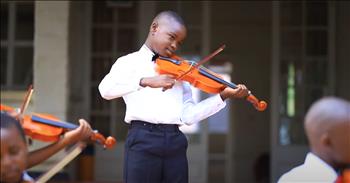 <p>In the wilds of Uganda, a musical sensation awaits you, with children&rsquo;s moving performance of the song '10,000 Reasons&rsquo; that will leave you in awe. At a community school in South Western Uganda, the Lord&rsquo;s praises are sung every single day. Since opening its doors in <a href="https://www.youtube.com/watch?v=QExgMyVh0as">2022</a>, the school has become a place where children of all ages have blossomed as a haven for young musicians. Here, the children united under the banner of Christ and learned to play worship music.&nbsp;</p>

<p>Recently, the school was graced by an absolutley stunning performance of children of all ages singing and playing violins on the front steps of the school to the beloved worship song, &lsquo;10,000 Reasons,&rsquo; which was originally written and sung by Matt Redman. As you hear the notes and lyrics filling the air, this moment of simple music practice turns into a full moment of worship. When you hear the children reach the chorus lines, you can&rsquo;t help but join in and hum right along with the music.&nbsp;</p>

<p>&lsquo;Bless the Lord oh my soul Oh my soul</p>

<p>Worship His Holy name</p>

<p>Sing like never before Oh my soul</p>

<p>I'll worship Your Holy name&rsquo;</p>

<p>One person who viewed this on YouTube <a href="https://www.youtube.com/watch?v=QExgMyVh0as">commented</a>, &ldquo;Wow! So beautiful!! What a blessing to hear children singing the Praises to God!&rdquo; Another YouTube viewer <a href="https://www.youtube.com/watch?v=QExgMyVh0as">added</a>, &ldquo;Very well done. To God be the glory. Keep singing and playing the instruments. Blessings to you.&rdquo;</p>

<p>I cannot think of anything more incredibly precious than children learning how to worship the Lord in such a beautiful manner. In moments like these, when the sounds of &lsquo;10,000 Reasons&rsquo; fill the air, it brings us back to the heart behind worship and honors God in the beautiful gift of worship.&nbsp;</p>

<p><em><strong><a href="https://www.godtube.com/bible/psalms/150-6">Psalm 150:6</a></strong> &ldquo;Let everything that has breath praise the Lord. Praise the Lord!&rdquo;</em></p>
