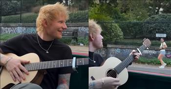 <p>It&rsquo;s one thing to have Ed Sheeran on your playlist; it&rsquo;s another to meet him in real life, but you won&rsquo;t believe what he does! Ed Sheeran takes a runner&rsquo;s song request while filming a video. When we think of love songs, Ed Sheeran is at the top of the list with hits like &lsquo;Perfect&rsquo; and &lsquo;Thinking Out Loud.&rsquo;&nbsp;</p>

<p>My runner&rsquo;s playlist includes &lsquo;Galway Girl&rsquo; because of its fresh, peppy beat about love that lasts a lifetime. I have no idea what I would do if I were out for my morning run, and I saw a red-headed man sitting in the back of a boat on a canal that runs alongside the sidewalk. I would be stunned. It would be like a scene straight out of a movie. Things like this usually don&rsquo;t happen in real life. And I certainly don&rsquo;t think I could even form a sentence, much less have a conversation. But the gal in this video had no problem talking to Ed.&nbsp;</p>

<p>Picture this: You&rsquo;ve committed to keeping yourself healthy, so you grab your running shoes and your headphones, and you&rsquo;re out the door to hit the streets and get that mile or two in. You decide to run along the canal for the morning to take in the beautiful views. The next thing you see is a man sitting in the back of a green boat with a guitar. It takes a second, but you realize it&rsquo;s Ed Sheeran. He then says hello and asks if you have any song requests! This gal didn&rsquo;t waste any time with her answer. She smiled and requested, &lsquo;<a href="https://www.youtube.com/watch?v=4rg6puSP9ks">Tenerife Sea</a>.&rsquo;&nbsp;</p>

<p>He then belts out the first few lines, and the runner can&rsquo;t help but pull out her phone to record the moment Ed serenades her on her run.&nbsp;</p>

<p>&lsquo;You look so wonderful in your dress</p>

<p>I love your hair like that</p>

<p>The way it falls on the side of your neck</p>

<p>Down your shoulders and back&rsquo;</p>

<p>The video of Ed went viral with over 300,000 <a href="https://www.youtube.com/watch?v=SYVpByu9nNs">views </a>and hundreds of comments! One viewer <a href="https://www.youtube.com/watch?v=SYVpByu9nNs">said</a> it would be a moment she would remember forever. &ldquo;She will remember this every time she runs this route. I love Ed for the actions - and he obviously does too!&rdquo; Another woman couldn&rsquo;t believe his sweet act of kindness, she <a href="https://www.youtube.com/watch?v=SYVpByu9nNs">commented</a>, &ldquo;That is so sweet; he's such a great guy. Look how happy he made her. Definitely made her day!&rdquo; I couldn&rsquo;t agree more.&nbsp;</p>

<p>Can you imagine? A morning run turned into a solo concert with one of the world&rsquo;s biggest stars. For the runner, it&rsquo;s a memory that will undoubtedly last a lifetime. And for the rest of us? It's a reminder that sometimes, the unexpected can lead to the most unbelievable experiences.</p>

<p><em><strong><a href="https://www.godtube.com/bible/psalms/37-4">Psalm 37:4</a></strong> "Take delight in the Lord, and he will give you the desires of your heart."</em></p>
