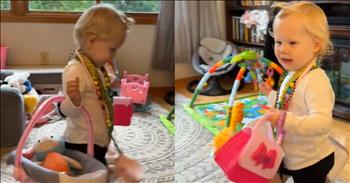 <p>A little girl adorably recited John 3:16, and it will absolutely melt your heart.</p>

<p>If a handful of people were asked to name the top, the most well-known verse in God&rsquo;s Holy Word, there would for sure be a consensus. The most popular verse in the entire Bible is, without question, John 3:16. Even those who are not familiar with or well-versed in the Bible are likely able to say John 3:16 from memory.</p>

<p>In addition to being the runaway, consensus most popular verse in the Bible, John 3:16 is, arguably, the most important. Without that verse, none of us would have a chance. We would have no hope, destined to be lost for eternity. But because God had a love for and pity for lowly sinners, He came up with a way to provide a way and hope.</p>

<p><a href="https://www.youtube.com/watch?v=4z_5JQhdlZE">In a short but adorable clip posted on YouTube</a>, a precious young lady recites John 3:16. For as little as she is, she does quite well. It&rsquo;s clear that she knows and understands the meaning and idea in the verse, which is what matters.</p>

<p>The video&rsquo;s description mentions that the little girl, Emmy, had recently learned John 3:16 at school. She felt so strongly about demonstrating the new verse that she&rsquo;d learned that she had recited the &ldquo;100 times now,&rdquo; according to the text in the video.</p>

<p>She recites the verse once in the house, and then, to prove that that time wasn&rsquo;t a fluke, the video captures her reciting John 3:16 again, this time in the car. Each time, after she finishes saying the verse, the little girl flashes a big smile, showing that she&rsquo;s proud of her biblical memorization accomplishment.</p>

<p>It's always a delight when children pick up, learn and memorize Bible verses. As God&rsquo;s Word mentions, children brought up the right way, even when old, will not be turned away from those teachings.</p>

<p><em><strong><a href="https://www.godtube.com/bible/john/3-16">John 3:16</a></strong> &ldquo;For God so loved the world, that he gave his only begotten Son, that whoever believes in him should not perish, but have everlasting life.&rdquo;</em></p>
