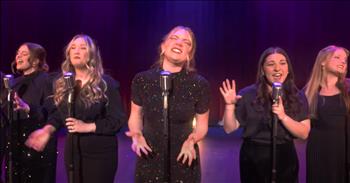 <p>Indulge in a few fun moments with this female group&rsquo;s stunning a cappella cover of &lsquo;I Say a Little Prayer.&rsquo; It&rsquo;s a feast for the eyes and ears!</p>

<p>The black-clad beauties are members of <a href="https://byumusicgroup.byu.edu/noteworthy/">Noteworthy</a>, Brigham Young University&rsquo;s premier <a href="https://en.wikipedia.org/wiki/Noteworthy_(vocal_group)">female a cappella ensemble</a>. With a dimly-light stage, vintage microphones, and make-up mirrors where they primped in accordance with the song&rsquo;s first verse, the ladies certainly set a mood!</p>

<p>Here are four lines from that perfect first verse of &lsquo;<a href="https://genius.com/Aretha-franklin-i-say-a-little-prayer-lyrics">I Say a Little Prayer</a>:&rsquo;</p>

<p>&lsquo;The moment I wake up</p>

<p>Before I put on my makeup (Makeup)</p>

<p>I say a little (Prayer for you)</p>

<p>And while I'm combing my hair now&rsquo;</p>

<p>Each lady is incredible! They must have supreme gifts of concentration to keep their individual parts going when so much is happening around them&mdash;so many other powerful voices are doing entirely different things! For this performance, however, two are featured soloists. They wear a bit more bling than their fellow group members; black sequins figure into their costumes.&nbsp;</p>

<p><a href="https://www.youtube.com/watch?v=aTXRPmaCR1A">User @debrajackson8072</a> noted that they particularly enjoyed the starting and ending soloist, writing, &ldquo;The blond soloist really nailed the style 100%. The growl was a great touch.&rdquo; She saved that for the 3:00 mark of the video!</p>

<p>Written by Burt Bacharach and Hal David, who were <a href="https://www.rollingstone.com/interactive/lists-100-greatest-songwriters/#merle-haggard">named #32 on the list of 100 best songwriters</a> of all time by Rolling Stone, the upbeat number speaks of the excitement and consuming nature of romantic love.&nbsp;&nbsp;</p>

<p>While most may initially recall Ruppert Everett belting out the tune during the bridal lunch scene in My Best Friend&rsquo;s Wedding, <a href="https://en.wikipedia.org/wiki/I_Say_a_Little_Prayer">Dionne Warwick recorded</a> the song first. Her recording was released in 1967, and a second one by Aretha Franklin followed in 1968.</p>

<p>When the lyrics and the voices are this satisfying, there&rsquo;s a reason to lift up yet another prayer! Heavenly Father, thank you for the gifts and talents of so many that bring joy to our daily lives!</p>

<p><em>&ldquo;Do not be anxious about anything, but in every situation, by prayer and petition, with thanksgiving, present your requests to God.&rdquo; <strong><a href="https://www.godtube.com/bible/philippians/4-6">Philippians 4:6&nbsp;</a></strong></em></p>
