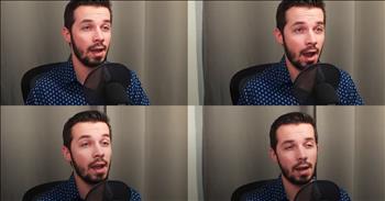 <p>A man&rsquo;s stunning a cappella rendition of &lsquo;At The Cross&rsquo; will give you chills. Andrew Martin has done it again. He took an old hymn and breathed new life into it, and the song has taken the internet by storm, leaving listeners in awe.</p>

<p>Andrew perfectly sang the sounds of alto, bass, tenor, and soprano. The harmonies are layered beautifully, and you can&rsquo;t help but hum along to the song as the a cappella notes allow the <a href="https://www.youtube.com/watch?v=UP_yF6uL0yE">lyrics </a>to take center stage.</p>

<p>&lsquo;At the cross, at the cross</p>

<p>Where I first saw the light,</p>

<p>And the burden of my heart rolled away&rsquo;</p>

<p>These words, sung with such passion, are sure to send chills down your spine. The differing voices of alto and soprano sound like a choir, and it&rsquo;s hard to believe it's only one man. He has also created other beautiful covers like &lsquo;<a href="https://www.youtube.com/watch?v=QgFXkjo9T48">The Lily of The Valley</a>&rsquo;, and &lsquo;<a href="https://www.youtube.com/watch?v=tF-L4JBVc_o">Jesus, Name Above All Names too</a>.&rsquo;</p>

<p>The words of the hymn make it impossible not to be moved by God&rsquo;s grace. Every note reminds us of what Christ did for us on the cross. We can&rsquo;t help but feel gratitude for Jesus&rsquo; sacrifice, too. I don&rsquo;t know about you, but I can&rsquo;t help but be grateful to Martin for breathing new life into an old song.&nbsp;</p>

<p>Isn&rsquo;t it amazing how one voice can create a beautiful moment to worship? It&rsquo;s as if we&rsquo;re being drawn into a sacred moment, allowing us to lay down our burdens and breathe in God&rsquo;s amazing grace. It serves as a reminder God is always reaching for us, lifting us up, and holding us steady.&nbsp;</p>

<p>If you need a moment of encouragement, let this worship song wash over you and remind you of the hope, healing, and power that comes from the cross. Let this beautiful song quiet your heart and remind you of your mighty savior in a world filled with noisy distractions!&nbsp;</p>

<p><em><strong><a href="https://www.godtube.com/bible/galatians/6-14">Galatians 6:14</a></strong> "May I never boast except in the cross of our Lord Jesus Christ, through which the world has been crucified to me, and I to the world."</em></p>
