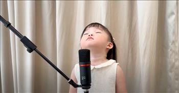 <p>Prepare to melt over this toddler&rsquo;s sweet voice. A 2-year-old's precious 'Can't Help Falling in Love' performance will wow you.</p>

<p>Eiffy stands in a precious white dress in front of silky curtains while she starts to sing into the microphone. As she begins, she has a great voice. She stays on pitch and knows the lyrics by heart to this famous Elvis song. What is so wonderful is that there is no background music, Eiffy sings completely acapella. This allows her to sing the song the way that she interprets it as a child. She will bring a smile to your face as she emphasizes certain words and holds out certain notes.&nbsp;</p>

<p>Her ability to memorize and sing at such a young age is very impressive. At only 2-years-old, she has confidence, poise, and great pitch. Eiffy does a cute little dance as she enters the second verse of the beloved song. She almost speaks and sings. When she gets to the bridge you will laugh with delight over her enunciations. She sings out without holding back in her little voice.&nbsp;</p>

<p>When she is back in the chorus, Eiffy adds some flare with her vocal options. She throws in a few surprise notes for the listener. At the end of the song, she dramatically lifts up her head at the final line of the song. She smiles and says, &ldquo;Pretty, all done.&rdquo; This little angel will make your day! She is absolutely adorable and entertaining. Eiffy has a voice that is beautiful and child-like. She is a joy to view. Check out this video for a great time. The Bible teaches us that children are a gift and a joy. Watching this video will remind you of that.</p>

<p><em>"Children are a heritage from the Lord, offspring a reward from him. Like arrows in the hands of a warrior are children born in one&rsquo;s youth. Blessed is the man whose quiver is full of them. They will not be put to shame when they contend with their opponents in court.&rdquo; <strong><a href="https://www.godtube.com/bible/Psalm/127-3">Psalm 127:3-5</a></strong></em></p>
