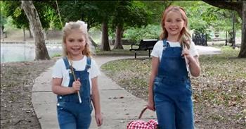 <p>The Detty Sisters are back with a new song. The young girls shine in sweet &lsquo;Me and God&rsquo; duet performance that is sure to put a smile on your face. What isn&rsquo;t there to love about this beautiful music video? The girls are off on a fishing trip at a pond with no care in the world. Dressed in coveralls and boots, they&rsquo;re ready for a day of fun with their fishing pools.&nbsp;</p>

<p>They remind us of the simpler things in life that make living worthwhile, like fishing with your best friend as they sing lively toe-tapping lyrics of Me and God.</p>

<p>&lsquo;There ain't nothin' that can't be done by me and God</p>

<p>Ain't nobody come in between me and God</p>

<p>One day we'll live together where the angels trod</p>

<p>Me and God&rsquo;</p>

<p>They remind us of the gift we have in Jesus and nothing matters more than our moments with Him. He&rsquo;s not just our savior, he&rsquo;s our friend, our comforter, and our heavenly father. With their beautiful voices and proud faith in Jesus, they&rsquo;re a shining light to those who follow them. With over <a href="https://www.youtube.com/watch?v=r52q9JC9JDY">200,000 </a>subscribers, fans couldn&rsquo;t help but praise the girls for their beautiful performance.&nbsp;</p>

<p>One viewer <a href="https://www.youtube.com/watch?v=r52q9JC9JDY">wrote</a>, &ldquo;There&rsquo;s nothing like me and God that is beautiful girls Lillie and Curly. You did an amazing job. You have the most outstanding gorgeous voices I&rsquo;ve ever heard. Sounds angelic angels from heaven. God bless you keep up the good work for Jesus.&rdquo;&nbsp;</p>

<p>Another viewer <a href="https://www.youtube.com/watch?v=r52q9JC9JDY">added</a>, &ldquo;This is precious! I love their natural little voices, not overly twangy, just beautiful and natural, glorifying God in worship! God bless them!&rdquo;</p>

<p>We're reminded through their performance that no matter where life takes us, having God by our side makes all the difference. Their voices carry more than just fun song&mdash;they carry the truth of a faith deeply rooted in love and trust. We hope this music video lifted of your spirits.&nbsp;</p>

<p><em><strong><a href="https://www.godtube.com/bible/romans/8-31">Romans 8:31</a></strong> "What, then, shall we say in response to these things? If God is for us, who can be against us?"</em></p>
