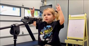 <p>Adorable 3-year-old Angelica Nero steals heart with her sweet &lsquo;Eye of The Tiger&rsquo; performance. You can&rsquo;t help but smile and melt. Yet, at the same time, you&rsquo;re ready to fight and face the eye of the tiger, so to speak. This sweet little girl loves to sing. This pint-size powerhouse will get you in the groove and motivated to tackle your day.&nbsp;</p>

<p>Dressed in a black rock and roll t-shirt and her hair in pigtails, she sways in front of the microphone and wrinkles her cute little nose with eyes wide in wonder as she hears the first few notes of the song. She lifts her hands and gives us spirit fingers as if she were playing the electric piano that can be heard at the beginning of the song. This girl is ready to go! As the beats sound, she points a finger right on cue before she sings the infamous words to &lsquo;Eye of The Tiger. But that&rsquo;s not all, her little hands often move to the rhythm of the music and she wiggles and dances to the beat. The way she delivers each line of the song, you can&rsquo;t help but cheer the sweet girl on.&nbsp;</p>

<p>What&rsquo;s not to love about her performance? Her attitude, love of music, and the fact she&rsquo;s having fun shine through every word she sings, even if a few words are hard to pronounce. But she doesn&rsquo;t care; she sings with her heart and soul. She definitely brings a playful spin to this motivational song filled with powerful lyrics about determination, strength, and perseverance. It&rsquo;s usually on our playlists for working out or doing something equally as hard. We all need that kind of determination to get us to the finish line.&nbsp;</p>

<p>If you&rsquo;re having a rough day or you're stuck in work paralysis, give this sweet video a watch and I guarantee you&rsquo;ll rise to the challenge you&rsquo;re facing. In a world that often feels serious, Angelica&rsquo;s little performance is a refreshing reminder of how fun life can be. We hope you loved this adorable performance as much as we did. Way to go, Angelica!&nbsp;</p>

<p><em><strong><a href="https://www.godtube.com/bible/psalms/8-2">Psalm 8:2</a></strong> "Through the praise of children and infants, you have established a stronghold against your enemies, to silence the foe and the avenger."</em></p>
