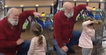 <p>A little girl mistakenly thought she spotted Santa Claus, and what happened next was the sweetest thing.</p>

<p>The Christmas season comes with many traditions and annual activities. One of those includes parents taking their children to see Santa Claus. They may go to this or that mall, that department store, this parade or this particular Christmas celebration to see and talk to the man in the big red suit.</p>

<p>Santa is a popular guy who gets around a lot during the holiday season. Children obviously understand that Santa is seemingly everywhere during this season and that he monitors their behavior and activity very closely. I mean, the song says he knows when you&rsquo;re awake and asleep.</p>

<p>Knowing that Santa can pop up anywhere around Christmas, one little girl thought she had spotted Santa doing some shopping. She wasn't going to let this opportunity to talk to the man himself pass her by. <a href="https://www.youtube.com/watch?v=1UphphureHs">The precious video</a> shows the child approaching the man she believed to be Santa Claus.</p>

<p>What happened next was one of the sweetest things you&rsquo;ll ever see.</p>

<p>Instead of getting mad or upset and telling the little girl she was wrong, the gentleman played along. He started to ask her questions, much like Santa would of a child who had come to see him.</p>

<p>The sweet interaction begins with the young lady showing Santa her pretty nails. Santa is very impressed. The kind man asks the child if she is prepared for Christmas and whether she has her tree up yet. She then tells him about the cookies she plans to leave for him and the reindeer on Christmas Eve. She even has detailed instructions on how many cookies are for Santa and the reindeer.</p>

<p>The short interaction ends with the man mistaken for Santa, telling her that he has a lot of toys yet to buy and make before his trip around the world.</p>

<p>What a heartwarming moment from an obviously kind and gentle-hearted man who reacted in the sweetest way possible.</p>

<p><em><strong><a href="https://www.godtube.com/bible/ephesians/4-32">Ephesians 4:32</a></strong> &ldquo;And be kind to one another, full of pity, having forgiveness for one another, even as God in Christ had forgiveness for you.&rdquo;</em></p>
