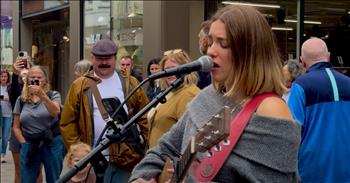 <p>A musically gifted and talented busker, Allie Sherlock, put on a breathtaking, free public performance of the classic 1980s tune &ldquo;Hallelujah.&rdquo;</p>

<p>Covers, like most other topics and subjects today, can be very polarizing and divisive. Some people may enjoy hearing covers of beloved, cherished songs, while others do not at all. In fact, some individuals may consider all covers to be lazy. &ldquo;Come up with your own stuff,&rdquo; they are likely thinking and might even say.</p>

<p>But, like most things in life, the majority of people are probably somewhere in the middle. They don&rsquo;t make broad, sweeping pronouncements about all musical covers. Instead, they enjoy some covers while preferring never to hear others ever again. As we all know, some covers are great and possibly even better than the original, while others should have never been performed or recorded.</p>

<p>One song that has always been, and continues to be, a popular target for cover treatment is Leonard Cohen&rsquo;s hit &ldquo;Hallelujah.&rdquo; Basically, if someone has ever picked up a microphone and taken a stage, they have probably performed &ldquo;Hallelujah.&rdquo; Now, that incredibly long list of musicians includes Allie.</p>

<p>As she does with every song she sings and plays, <a href="https://www.youtube.com/watch?v=SYIsEzdJcHI">Allie knocks this one out of the park</a>. Her voice is powerful and unique, which is probably why she has picked up quite a following on YouTube. Currently, she has more than six million subscribers to her channel!</p>

<p>Allie&rsquo;s soulful take on this tune is fantastic. It&rsquo;s more than worth a couple of listens, and every member of the sizable crowd she picks up throughout her performance will surely agree with that statement.</p>

<p>Whatever your feelings on musicians performing other artists&rsquo; work and the seemingly endless list of &ldquo;Hallelujah&rdquo; covers, I think we can all agree that Allie&rsquo;s version of this song is one of the best.</p>

<p><em><strong><a href="https://www.godtube.com/bible/ephesians/5-19">Ephesians 5:19</a></strong> &ldquo;Speaking to yourselves in psalms and hymns and spiritual songs, singing and making melody in your heart to the Lord.&rdquo;</em></p>
