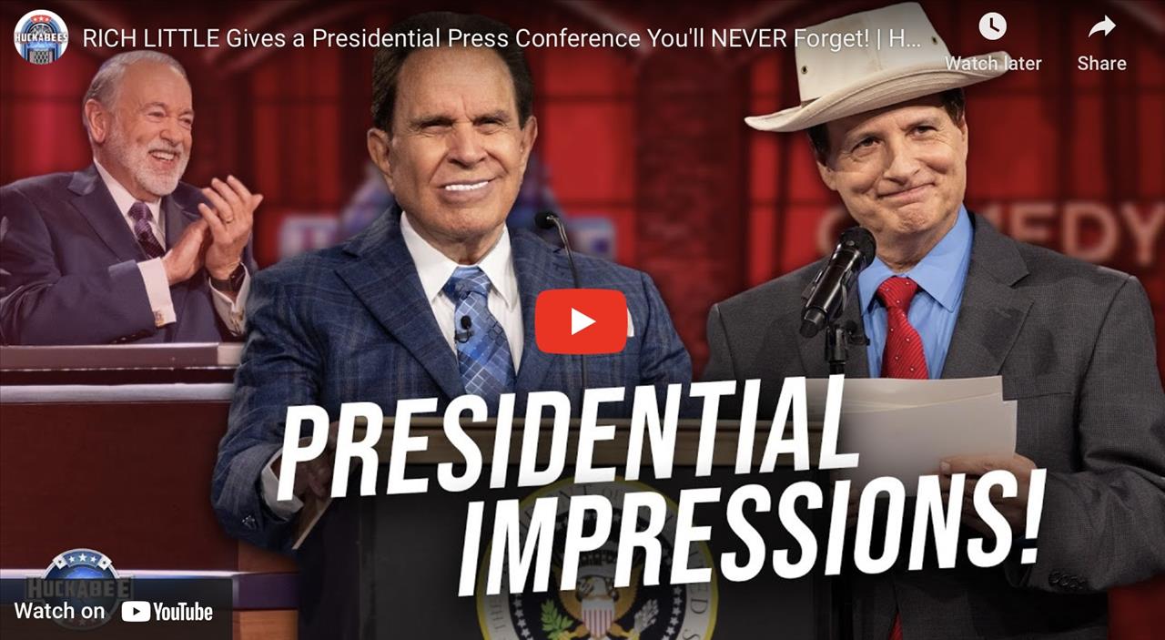 <p>The incredible Rich Little is joined by fellow impressionist Rich Natole to bring you a presidential lineup like you&#39;ve NEVER seen! Don&#39;t miss this hilarious performance on the Huckabee stage!</p>
