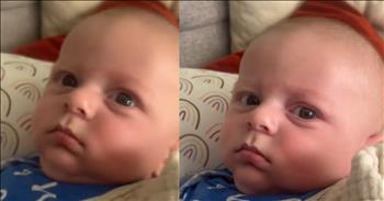 <p>A baby&rsquo;s less-than-thrilled reaction to his mom waking him up is absolutely hilarious.</p>

<p>The alarm clock is, without a doubt, one of the absolute worst sounds in the world. That old saying that nothing in life is certain except for death and taxes needs to be modified slightly. It really should include something about the alarm clock ruining excellent sleep.</p>

<p>It never fails that whenever you&rsquo;re in what feels like your deepest sleep of the night, that cursed alarm sounds moments later, startling you wide awake. No one enjoys being woken up, especially when it comes courtesy of that awful, terrible sound. But there is perhaps an even worse way to be awakened: by someone else.</p>

<p>That was undoubtedly the signal one youngster gave his mother in a <a href="https://www.tiktok.com/@ryliechristie/video/7408921569277365546">short video posted on social media</a>. To say that the little guy was not pleased would be to put it lightly - very, very lightly. His angry reaction is hysterical, and the video is one that you&rsquo;ll want to watch repeatedly.</p>

<p>The short, 12-second video begins with the little guy asleep, wrapped up snuggly in a blanket, enjoying a nice little nap. Like most people would be in that situation, he is as happy as can be. But his happiness does not last long.</p>

<p>She pulls the blanket away from the little guy, instantly waking him from his slumber. She also greets the now-awaken baby with, &ldquo;Good morning.&rdquo; He hilariously responds to his mother with a stone-cold glare.</p>

<p>If looks, as they say, could kill, she would be a dead woman. The child doesn&rsquo;t even cry or fuss about being woken up but instead continues glaring at his mother after his sleeping is disturbed.</p>

<p>I think it&rsquo;s safe to say that the little guy in the video is not a morning person.</p>

<p><em><strong><a href="https://www.godtube.com/bible/psalms/143-8">Psalm 143:8</a></strong> &ldquo;Let the story of your mercy come to me in the morning, for my hope is in you: give me knowledge of the way in which I am to go; for my soul is lifted up to you.&rdquo;</em></p>
