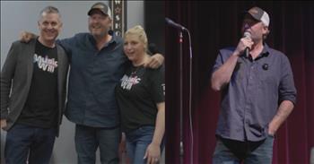 <p>Blake Shelton&rsquo;s generosity shines as he gives back to his hometown and high school. Blake won our hearts years ago when he first stepped onto the stage as a country singer. Known for his deep-rooted hometown personality, it wasn&rsquo;t a surprise that he would give back to his hometown in a big way.&nbsp;</p>

<p>Growing up Blake would go to his uncle&rsquo;s house to tinker on his guitar. When his uncle realized Blake had a real talent for music, he took Blake under his wing and taught him. Blake cherishes these memories and wanted to ensure kids in his hometown could follow their musical dreams too. He teamed up with Music Will which donated several music instruments to the school.&nbsp;</p>

<p>&ldquo;It&rsquo;s a neat idea and a cool opportunity,&rdquo; Blake <a href="https://www.instagram.com/reel/DBHzS3qSfyF/?utm_source=ig">said</a>. &ldquo;Music is important for everybody, especially for kids.&rdquo;</p>

<p>On Instagram he showed his home town spirit thanking Music Will and adding that he was happy to be back home and doing something for his community. The video captures all the things Blake is doing to help the school continue its love of teaching music to kids and you can&rsquo;t help but smile when you see Blake waving to all the kids when he came on stage to make the special announcement about the new additions to the school.&nbsp;</p>

<p>He <a href="https://www.instagram.com/reel/DBHzS3qSfyF/?utm_source=ig">added</a>, &ldquo;Honored to have teamed up with @musicwill and go back to my hometown and high school to surprise the kids with some brand new instruments and equipment. Music is so important and it&rsquo;s really special getting to be part of this and help give the kids this opportunity. Thank you MusicWill!!! Go Ada!!!&rdquo;</p>

<p>Blake&rsquo;s fans loved the sweet gesture too. One person <a href="https://www.instagram.com/reel/DBHzS3qSfyF/?utm_source=ig">added</a>, &ldquo;Good to see you having a special place in your heart for your old school!&rdquo;</p>

<p>Another person <a href="https://www.instagram.com/reel/DBHzS3qSfyF/?utm_source=ig">added</a>, &ldquo;Oklahoma KING! You sir are human angel!!&rdquo;</p>

<p>We couldn&rsquo;t agree more. When we step outside of ourselves, we have the power to make a difference in another person&rsquo;s life. Way to go, Blake!&nbsp;</p>

<p><em><strong><a href="https://www.godtube.com/bible/2-corinthians/9-7">2 Corinthians 9:7</a></strong> &quot;Each of you should give what you have decided in your heart to give, not reluctantly or under compulsion, for God loves a cheerful giver.&quot;</em></p>
