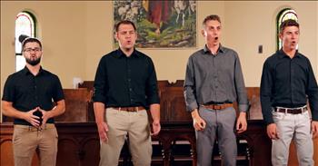 <p>Prepare to be uplifted by this beautiful acapella performance. A quartet&rsquo;s powerful rendition of &lsquo;Revive Us Again.&rsquo;Check out this encouraging rendition of &lsquo;Revive Us Again&rsquo; by The Messengers Quartet. Sherwin Martin, Michael Horst, Trevor Drudge, and Travis Drudge gave an inspiring performance.</p>

<p>The vocals are strong right from the start and are in a four-part harmony. Each part is done with confidence and style. The bass vocals really stand out for how low of notes he is hitting with ease. All four young men blend beautifully. You will feel empowered in your faith hearing these men sing. It is as if they are vocal warriors for Christ, singing about the victory that we have in Him.</p>

<p>These sharp-dressed and clean-cut young men will remind you of the hope that we have for the next generation. God is still working and putting passion and zeal for His gospel in the hearts of young people. You see clips of the group up in front of a small church and then moments where they are sitting in the pews singing. These men sing some incredibly difficult and unexpected notes that resolve. You never know exactly where they are going to go with their harmonies, it is so amazing.</p>

<p>As we listen to this song, may it remind us of the joy in how Jesus has rescued us from sin, but each day we can ask Him to fill us up and revive us again. We can have renewed excitement for Him and His Word. May this be our reminder today to be revived in Christ again.</p>

<p><em>&ldquo;Will you not revive us again, that your people may rejoice in you? Show us your steadfast love, O Lord, and grant us your salvation. Let me hear what God the Lord will speak, for he will speak peace to his people, to his saints; but let them not turn back to folly.&rdquo; &nbsp;<strong><a href="https://www.godtube.com/bible/Psalm/85-6">Psalm 85:6-8</a></strong></em></p>
