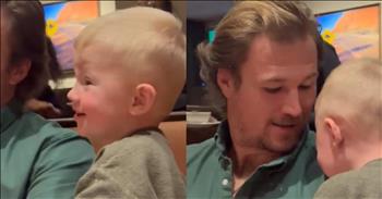 <p>A child&rsquo;s heartwarming reaction to his dad&rsquo;s birthday celebration brings tears because he&rsquo;s so proud. Making memories with your family is a lifetime goal. Capturing the beauty, joy, good times, and not-so-good times is what bonds a family. Some moments capture the beauty of pure love, and that&rsquo;s exactly what happened when Haley Shield&rsquo;s young son Tennyson had such strong emotions during his daddy&rsquo;s birthday dinner.&nbsp;</p>

<p>The family decided to go out for dinner and celebrate good old Dad and the restaurant joined in on the celebration by singing Dad a happy birthday song. But it was Tennyson&rsquo;s reaction that stole the show and made the moment all that more memorable.&nbsp;</p>

<p>Tennyson kept shouting, &ldquo;Happy Birthday, Daddy!&rdquo; as he snuggled and hugged his dad. But moments later, tears were streaming down his little cheeks. At first, his dad thought maybe all the noise had scared him, but his mother, Haley, didn&rsquo;t seem to think that was the case. And then she realized why her son was crying. Tennyson wasn&rsquo;t crying tears of sadness or because he was scared. The joy he felt for his father was so overwhelming he couldn&rsquo;t help but cry a few happy tears because, to Tennyson, his daddy is a hero.&nbsp;</p>

<p>The now-viral clip, which gained over 23 million views, was <a href="https://www.tiktok.com/@strongcookinmomma/video/7424335928224795947">captioned</a>, &ldquo;When your daddy is a hero and it&rsquo;s his birthday, and you can&rsquo;t hide your love for him.&rdquo; No one could get enough of this special moment. One viewer <a href="https://www.tiktok.com/@strongcookinmomma/video/7424335928224795947">commented</a>, &ldquo;He was so proud of all these strangers celebrating his favorite person, as well as overwhelmed with emotions. Best thing I&rsquo;ve seen all morning!&rdquo; Another <a href="https://www.tiktok.com/@strongcookinmomma/video/7424335928224795947">added</a>, &ldquo;His little heart was so filled with love and happiness he didn't know how to express it so it came out in tears!&rdquo;</p>

<p>Tennyson&rsquo;s dad must be truly a special guy. His son thinks he hung the moon, and he is just so proud of his daddy. I bet this was one of the most special birthday gifts he received, a heartwarming moment of pure, unfiltered love from his little boy. Haley&rsquo;s tender video is a reminder of the simple yet powerful bonds dads have with their children and it&rsquo;s touched millions of people around the world.&nbsp;</p>

<p><em><strong><a href="https://www.godtube.com/bible/psalms/103-13">Psalm 103:13</a></strong> "As a father has compassion on his children, so the Lord has compassion on those who fear him."</em></p>
