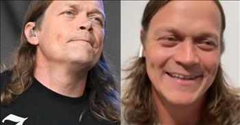 <p>Brad Arnold, the lead singer of the rock band 3 Doors Down, has opened up about sharing Christ&rsquo;s love on stage with concertgoers. Musicians have a powerful platform, and Brad uses his position to let concert attendees know that Christ loves them. Watch this clip!</p>

<p>When people purchase a concert ticket, especially for a mainstream, secular rock band like 3 Doors Down, they expect to hear them play their biggest hits. That&rsquo;s precisely what most bands do. Sure, they may not play every single one of your favorite songs, but for the most part, you are left satisfied.</p>

<p>But those who go to a 3 Doors Down concert will not only hear songs like &ldquo;Kryptonite,&rdquo; &ldquo;Away from the Sun,&rdquo; &ldquo;Here Without You,&rdquo; and &ldquo;Be Like That,&rdquo; but they will also hear something else. That something else is much more important than any song played during the show. It&rsquo;s a message about Christ&rsquo;s love for them and how He loves and cares for them despite their sins and failings.</p>

<p>Lead singer Brad Arnold shares that message. <a href="https://www.youtube.com/watch?v=cPoX78C4Kew">In a clip posted on YouTube</a>, he explains why he decided to use his time on stage to talk about Christ&rsquo;s love.</p>

<p>&ldquo;Last year, I was just praying about the tour before we went out on tour,&rdquo; Brad said. &ldquo;Then, in a prayer, just heard God&rsquo;s voice say, &lsquo;I want you to tell them that I love them.&rsquo;&rdquo;</p>

<p>Later in the clip, Brad added he does not consider himself a good public speaker. But if he is going to talk to the crowd during the show, he wants to use his words to share the love of Christ with those in attendance.</p>

<p>&ldquo;If I&rsquo;m going to use a moment on stage to talk, then I want to give glory to God, and I want to take a chance to tell people that Jesus loves them,&rdquo; Brad said.</p>

<p><em><strong><a href="https://www.godtube.com/bible/1-corinthians/1-17">1 Corinthians 1:17</a></strong> &ldquo;For Christ sent me, not to give baptism, but to be a preacher of the good news: not with wise words, for fear that the cross of Christ might be made of no value.&rdquo;</em></p>
