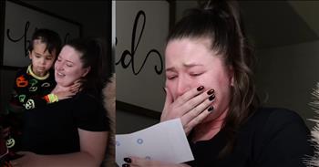 <p>Grab your tissues because you&rsquo;ll be moved when a heartwarming Secret Santa gift brings a mom of a child facing serious health issues to tears! Nate Eaton from East Idaho News presents a few impactful gifts to this sweet momma, and the moment will surely get you in the holiday spirit. Check it out!</p>

<p>Before knocking on the door, Nate, serving as one of Santa&rsquo;s elves, explains why a local Secret Santa is blessing Alejandro and Alexa&rsquo;s family. Described as &ldquo;warm, giving people who are always serving others,&rdquo; the couple&rsquo;s 4-year-old son was struck with devastating health issues in September.&nbsp;&nbsp;&nbsp;&nbsp;</p>

<p>One of the couple&rsquo;s three beautiful children, Owen, had become lethargic and unable to keep food or fluids down. The boy was admitted to the hospital and began having seizures&mdash;an entirely new symptom. An MRI revealed that the seizures were being caused by pressure from excess fluid in Owen&rsquo;s brain. Owen underwent immediate surgery after being transported to Utah&rsquo;s Primary Children&rsquo;s Hospital in Salt Lake City.&nbsp;&nbsp;</p>

<p>Little Owen recovered for about one week before going home with his parents, but, just a few days later, he started having headaches and was again unable to keep food down. In early October, the couple returned to Primary Children&rsquo;s, and a second MRI showed that the fluid was building again. Owen had a second surgery.</p>

<p>Alejandro, Alexa, and Owen have returned home following the second surgery, but there will be many appointments with occupational and physical therapists, as well as visits to Owen&rsquo;s neurologist in SLC. East Idaho&rsquo;s anonymous Santa knew the family could use extra love and support.</p>

<p>Nate knocks, and Alexa opens the door. Dressed in his Halloween pajamas, Owen stands next to Alexa and looks a little sleepy and shy. Nate introduces himself and cameraman Jordan. Alexa is surprised but friendly and sweet, and Owen perks up to the opportunity to help open the gifts Secret Santa has sent.</p>

<p>Together, Alexa and Owen open two little boxes. One has $2,000 in Maverik gas cards, and a second has $3,000 in gift cards to Smith&rsquo;s Food and Drug Center, which has multiple locations in the Salt Lake City area. Alexa is so touched by the generosity! Nate hands beautiful Alexa a final package, and inside she finds a check for $5,000&mdash;sure to help out with expenses during this time.&nbsp;</p>

<p>The picture on the entry wall beside Alexa reads &ldquo;Blessed,&rdquo; and that is what she calls the gifts she&rsquo;s been given. Alexa is tremendously appreciative of what the anonymous benefactor has done for her family.</p>

<p>After getting an update on Owen&rsquo;s health, Nate leaves well wishes from Secret Santa and offers hugs and knuckles to Alexa and Owen. Owen is doing good right now. Alexa reports that they will return in November for a follow-up visit. What a precious little boy he is! East Idaho&rsquo;s Secret Santa plans to give $1 million to families who can use some help!&nbsp;&nbsp;&nbsp;&nbsp;&nbsp;</p>

<p><em>&ldquo;Give generously to them and do so without a grudging heart; then because of this, the Lord your God will bless you in all your work and in everything you put your hand to.&rdquo; <strong><a href="https://www.godtube.com/bible/deuteronomy/15-10">Deuteronomy 15:10&nbsp;</a></strong></em></p>
