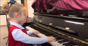 <p>You won&rsquo;t believe this Bach cover piece is performed by tiny little fingers. Nicole Bresciani, a five-year-old, stuns the world with her flawless piano performance. I remember taking piano lessons as a child, and I remember how often I would play the wrong note. I didn&rsquo;t have a knack for it. Of course, when I had kids, I thought it was important they learn how to play the piano, too. While my kids did so much better than I did, none of us could hold a candle to Nicole. She is one incredibly talented little girl.</p>

<p>As her small fingers effortlessly navigate the intricate melodies of Back, she plays each note with joy, intense concentration, and joy. I think what sets Nicole apart besides being a young prodigy is how her talent reflects who she is in the Lord. Every chord is an act of worship and a reminder that we all have a Creator who has blessed each of us with unique talents. For some, it&rsquo;s repairing machines; for others, it&rsquo;s crunching numbers or caring for the sick. Whatever talent God has given you, we can be like Nicole and use it for God&rsquo;s kingdom.&nbsp;</p>

<p>Watching her perform is definitely a humbling experience, one that encourages us to reflect on our own gifts. One fellow piano player couldn&rsquo;t help but comment on how difficult the piece was that Nicole played. He <a href="https://www.youtube.com/watch?v=IR3bxhHWCzc">said</a>, &ldquo;What beautiful phrasing.&nbsp; One of the hardest aspects to grasp with Bach is that of polyphony versus homophony- the sense of line to the individual parts.&nbsp; This girl&rsquo;s interpretation reveals a musical maturity well beyond her years.&rdquo;</p>

<p>Another one of her 1.61 thousand fans <a href="https://www.youtube.com/watch?v=IR3bxhHWCzc">added</a>, &ldquo;I am sixty-three years old.&nbsp; If I spent my entire life learning piano and had finally reached her current level of mastery, I feel like I could be justifiably and truly proud of myself.&nbsp; She's five years old.&nbsp; I cannot imagine what gifts this amazing angel could bring to this world.&nbsp; She really does give me hope for the future.&rdquo;</p>

<p>We couldn&rsquo;t agree more. Nicole has a future in music. This won&rsquo;t be the last we see of her.&nbsp;</p>

<p><em><strong><a href="https://www.godtube.com/bible/colossians/3-23">Colossians 3:23</a></strong> &ldquo;Whatever you do, work heartily, as for the Lord and not for men.&rdquo;</em></p>

