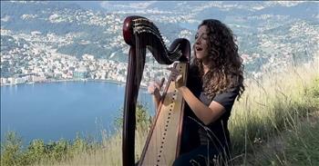 <p>An extraordinarily talented and gifted harpist delivered a lovely rendition of the beloved, classic tune &ldquo;Gratitude.&rdquo; This is a beautiful version of this song, which has become a favorite of many. Be sure to watch and listen to this performance from this skilled musician.</p>

<p>Without Christ making the ultimate sacrifice, suffering and dying on the cross, none of us would have a chance. We would all be without hope, condemned for all eternity and destined to be lost. But since He was willing to go through that and because of His inexplicable and immense love for us, we have hope and a future.</p>

<p>Christ paid a debt that we could have never repaid ourselves. For that, He is worthy of all glory, honor and praise, but even that falls well short of the mark. Not enough words adequately express the thanks and praise He rightly deserves. But that should not stop us from trying, right?</p>

<p><a href="https://www.youtube.com/watch?v=xjQQ_iQGCFU">In a clip posted on YouTube</a>, musician Megan Tibbits strums the harp as she sings Brandon Lake&rsquo;s &ldquo;Gratitude.&rdquo; It&rsquo;s an awe-inspiring, outstanding performance of a song that perfectly and beautifully sums up how even though we may praise and glorify His name, it is still wholly inadequate. But since we, as sinners, have nothing but praise to offer Him, we continue to do precisely that.</p>

<p>&ldquo;So, I throw up my hands</p>

<p>And praise You again and again</p>

<p>&lsquo;Cause all that I have is a hallelujah</p>

<p>Hallelujah&rdquo;</p>

<p>Megan&rsquo;s musical performance is not the only beautiful thing captured in the five-and-a-half-minute clip. The location in which she performs is absolutely stunning. The video&rsquo;s description states that the video was filmed on the side of a mountain in Lugano, Switzerland.</p>

<p>&ldquo;To me, it (the location) signifies the vastness, and sheer beauty of the Lord and His ways.&rdquo; Megan writes.</p>

<p><em><strong><a href="https://www.godtube.com/bible/colossians/3-16">Colossians 3:16</a></strong> &ldquo;Let the word of Christ dwell in you richly in all wisdom; teaching and admonishing one another in psalms and hymns and spiritual songs, singing with grace in your hearts to the Lord.&rdquo;</em></p>
