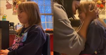 <p>This beautiful clip captures the heartwarming moment when a little girl finds out that she&rsquo;s going to be adopted. It will bring a tear or two to even the most unemotional person&rsquo;s eye. Check out this sweet moment when this precious little girl learns she has found a forever home.</p>

<p>All children deserve a family and to be where they are loved, cared for and protected. Really, that is all anyone wants. Sadly, many children, through no fault of their own, are in places where that is not often the case. The foster care system is full of abused and neglected children who simply want to be loved and a place to call home.</p>

<p><a href="https://www.tiktok.com/@.amber_christina/video/7436508250473844014">A tearjerking clip posted on social media</a> captures the moment a child learns that she has found her forever home, as well as a mother and a father. She gets to stay and no longer must quickly pack up her things as she goes from foster home to foster home. The happiness and sense of relief that comes over the child&rsquo;s face is palpable.</p>

<p>The short but powerful video shows the foster mother and the little child in chairs facing one another. There are a few moments where neither of them says a word. It&rsquo;s almost as if the little girl fears the worst that she will have to leave and go to another foster home.</p>

<p>The little girl begins the conversation by expressing her desire to stay where she is and with the people she loves. She has found somewhere where she feels safe and loved and doesn&rsquo;t want to go anywhere else.</p>

<p>Then, the child&rsquo;s foster mother lets her in on the big, exciting, and life-changing news.</p>

<p>&ldquo;Well, guess what? Daddy and I are going to adopt you,&rdquo; the subtitles read.</p>

<p>She takes a few moments to process what she has just heard. A big smile quickly forms on her face, and she informs her foster mother that she is &ldquo;happy&rdquo; about being adopted. She then leaps forward and gives her foster mother a warm, loving embrace.</p>

<p>The video ends with the child wanting to know the timing of her adoption.</p>

<p>&ldquo;Am I going to be adopted right now?&rdquo; she asks.</p>

<p><em><strong><a href="https://www.godtube.com/bible/psalms/127-3">Psalm 127:3</a></strong> &ldquo;See, children are a heritage of the Lord: and the fruit of the womb is his reward.&rdquo;</em></p>
