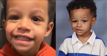 <p>This little one&rsquo;s picture day story and the actual photo don&rsquo;t quite match. Children, when retelling stories, might be a bit fuzzy on some details, both big and small. They may leave out a part here or there or remember something very differently. That&rsquo;s precisely what happened to one young man, making for a hilarious situation.</p>

<p>Cell phones are everywhere. It&rsquo;s gotten to the point where no one can go anywhere or do anything without their mobile device. Because those cell phones come equipped with, in some cases, top-of-the-line cameras, everyone believes themselves to be a professional photographer, snapping away at everything they see.&nbsp;</p>

<p>If people aren&rsquo;t taking another selfie, they are uploading a new batch of pictures they&rsquo;ve just snapped to Facebook or Instagram. Despite the increased number of photographers in society, getting children to sit long enough to capture a photo of them remains a tall task. Make that photo one on the dreaded school picture day, and it&rsquo;s nearly impossible.</p>

<p>In <a href="https://www.youtube.com/shorts/OBui2FLNcs0">a short clip posted on YouTube</a>, a young man is asked about his experience with school picture day. The woman behind the camera asks him how he posed, if he smiled and what the size of his smile is in the photograph. He excitedly and confidently answers the rapid-fire inquiries.</p>

<p>Yes, he smiled, he confirmed to the woman asking. He also adds that his smile was big. He makes it entirely clear that when the photo returns, the woman, likely his mother, will be more than pleased with what she sees. Why wouldn&rsquo;t she be happy with the photographic results?</p>

<p>Well, hilariously enough, the photograph that comes back does not exactly match up with what the little boy told the woman. From the expression on his face, it&rsquo;s clear that he did not want anything to do with school picture day.</p>

<p>Oh well, that&rsquo;s what retakes are for, right?</p>

<p><em><strong><a href="https://www.godtube.com/bible/proverbs/22-6">Proverbs 22:6</a></strong> &ldquo;If a child is trained up in the right way, even when he is old, he will not depart from it.&rdquo;</em></p>
