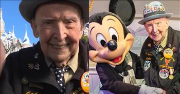 <p>At 101 years young, Staff Sergeant Jake Larson, lovingly known as &ldquo;Papa Jake,&rdquo; walked through the gates of Disneyland for the first time, and in that moment, history met hope! This WWII veteran got the &ldquo;Hero&rsquo;s Treatment&rdquo; on his first Disneyland visit. Experiencing Disney at any age is truly magical, but can you imagine? Just picture it&mdash;a century of memories behind you, stepping into a place where wonder and imagination come alive.</p>

<p>&ldquo;You don&rsquo;t have to be a child to enjoy Disneyland. You could be any age, even my age,&rdquo; he <a href="https://www.youtube.com/watch?v=n-LLVY2eLCU">said</a>. This World War II veteran who courageously stormed the beaches of Normandy, Papa Jake, had spent a lifetime exemplifying strength and sacrifice. Yet, even after facing the darkest chapters of history, he found himself surrounded by the light, laughter, and love of his family during this magical visit. This magical <a href="https://www.youtube.com/watch?v=n-LLVY2eLCU">moment </a>included meeting Mickey Mouse, experiencing the ride &lsquo;It&rsquo;s A Small World,&rsquo; and was given celebrity treatment for the moments he served his country.&nbsp;</p>

<p>The moment I loved the most as I watched Papa Jake enjoy Disneyland was how he <a href="https://www.youtube.com/watch?v=n-LLVY2eLCU">joked </a>that Mickey Mouse was &ldquo;stealing the show&rdquo; from him as he shook hands with the Disney character. He <a href="https://www.youtube.com/watch?v=n-LLVY2eLCU">added</a>, &ldquo;It is magic. It couldn&rsquo;t have been any better.&rdquo;&nbsp;</p>

<p>But that wasn&rsquo;t all the fun he had. The legendary Anaheim <a href="https://www.youtube.com/watch?v=n-LLVY2eLCU">Ducks </a>even made a jersey for the soldier with the lucky number two, and Papa Jake added to the orange shirt with the team&#39;s signatures. What I loved the most was how the crowd went wild when he was introduced at the game. The announcer <a href="https://www.youtube.com/watch?v=n-LLVY2eLCU">added</a>, &ldquo;Staff Sergeant, Papa Jake Larson, you sir, are a true American hero.&rdquo;</p>

<p>Papa Jake&rsquo;s story calls to mind the words of <a href="https://www.godtube.com/bible/psalms/71-18">Psalm 71:18</a> &ldquo;Even when I am old and gray, do not forsake me, my God, till I declare your power to the next generation, your mighty acts to all who are to come.&rdquo; His life is a reminder of God&rsquo;s faithfulness, from the battlefields of Europe to the magical streets of Disneyland.</p>

<p>As we honor veterans like Papa Jake, let&rsquo;s embrace the wisdom of Papa Jake, that God&rsquo;s wonders are never too late to experience. No matter your age or your past, there is always a new blessing to be discovered and a story of hope to share.</p>

<p><em><strong><a href="https://www.godtube.com/bible/psalms/71-18">Psalm 71:18</a></strong> &ldquo;Even when I am old and gray, do not forsake me, my God, till I declare your power to the next generation, your mighty acts to all who are to come.</em></p>

