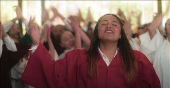 <p>There&rsquo;s something about music that breaks through the noise of our hearts and carries us straight into God&rsquo;s presence. That&rsquo;s exactly what I felt when I listened to the One Voice Children&rsquo;s Choir deliver &lsquo;Joy to the World&rsquo; in a beautiful church sanctuary just in time for Christmas!</p>

<p>The sanctuary was filled with a radiant glow as soft light streamed through stained-glass windows, casting vibrant colors across the pews. One by one, the choir members dressed in different colored robes began to join in to sing the wondrous triumph of the birth of Christ with a glorious Jazz and Blues style. When they <a href="https://www.youtube.com/watch?v=yUXaagRUluU">sang</a>, &ldquo;Joy to the world, the Lord is come! Let earth receive her King,&rdquo; it was a declaration to let the truth of those words settle into our souls in this busy hustle and bustle of the Christmas season.&nbsp;</p>

<p>Watching children pour their hearts into worship moved my heart and made me smile. It reminds us of Jesus&rsquo; words in <a href="https://www.godtube.com/bible/matthew/18-3">Matthew 18:3</a>, &ldquo;Truly I tell you, unless you change and become like little children, you will never enter the kingdom of heaven.&rdquo; That&rsquo;s what I love most about this song. It invites us to be kids again, awaiting the best gift we could ever imagine. It&rsquo;s a reminder that joy isn&rsquo;t confined to a song or a moment&mdash;it&rsquo;s a posture of the heart.</p>

<p>As they sang the <a href="https://www.youtube.com/watch?v=yUXaagRUluU">lyrics</a>, &ldquo;Let every heart prepare Him room,&rdquo; I couldn&rsquo;t help but reflect: Am I making space for Jesus in my life this season? Am I truly receiving the joy He offers, or am I letting the busyness crowd Him out? This Christmas, let&rsquo;s allow our hearts to echo the song of those children. Let&rsquo;s receive our King with joy and prepare Him room so His light can shine through us as it did through their voices.</p>

<p><em><strong><a href="https://www.godtube.com/bible/matthew/18-3">Matthew 18:3</a></strong> &ldquo;Truly I tell you, unless you change and become like little children, you will never enter the kingdom of heaven.&rdquo;</em></p>
