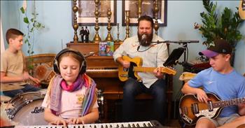 <p>Watch out&mdash;you might just fall head over heels for Colt Clark and the Quarantine Kids! This sweet family band brings so much charm and talent to the stage that you&rsquo;ll be grinning from ear to ear as they perform. This family band delivers a stunning cover of the classic &lsquo;Soul Man,&rsquo; and I doubt the little munchkins really get the words mean yet, but they are grinning from ear to ear.&nbsp;</p>

<p>This family band includes Colt Clark, the father of the <a href="https://www.youtube.com/watch?v=RDAiBjtqUYo">crew</a>, and his three kids, Beckett, Cash, and Bellamy. Their mom, Aubree was behind the scenes capturing the moment, but in case you wanted to know, she has her hands full with homeschooling the kids and recording their performances. With <a href="https://www.youtube.com/watch?v=RDAiBjtqUYo">over</a> 429,000 subscribers, it's not a wonder as to why Aubree keeps busy. The kids would rather play than learn algebra. But I think we all feel that way when it comes to music.&nbsp;</p>

<p>One fan summed up the entire performance with one comment she <a href="https://www.youtube.com/watch?v=RDAiBjtqUYo">said</a>, &ldquo;Can't believe how versatile you all are!&nbsp; Colt with your great vocals and guitar playing, Bellamy on the keyboard ( her antics always make me smile) and Cash and Beckett are great as always.&rdquo; And she is right! Watch the video, and you&rsquo;ll find Bellamy dancing in her seat, waving a scarf back and forth, and giggling throughout the performance. The girl loves music. It&rsquo;s definitely her passion, and her passion seems to give her shy brothers permission to smile, get into the groove, and love performing, too!&nbsp;</p>

<p>Another viewer added a <a href="https://www.youtube.com/watch?v=RDAiBjtqUYo">comment</a> that would have you laughing out loud: &ldquo;Whew! For a few minutes, I was transported back to the '60s. Time travel does indeed exist!&rdquo; Another fan <a href="https://www.youtube.com/watch?v=RDAiBjtqUYo">added</a>,&nbsp; &ldquo;My favorite music family. It wouldn't be a Clark family video if Bellamy wasn't making her brothers laugh.&rdquo; We couldn&rsquo;t agree more. The girl has some spunk and fun when the tunes are playing for sure.&nbsp;</p>

<p>If you&rsquo;re looking for a heartwarming escape, this is a performance you won&rsquo;t want to miss!</p>

<p><em><strong><a href="https://www.godtube.com/bible/psalms/150-6">Psalm 150:6</a></strong>&nbsp; "Let everything that has breath praise the Lord! Praise the Lord!"</em></p>
