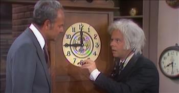 Tim Conway Brings the Laughs as the Oldest Man Fixing a Clock in This Classic Skit