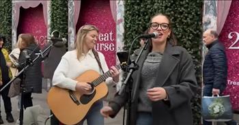 <p>An incredibly talented duo stunned with a fantastic cover of The Beatles&rsquo; &ldquo;Come Together.&rdquo; The two musically gifted young women wow with their beautiful and unique performance of one of the most beloved songs ever. Check out the video to watch and listen to their awe-inspiring performance of a classic from The Beatles.</p>

<p>The Beatles are, without a doubt, one of the most iconic and influential bands ever. In a short time together, Paul, John, George and Ringo produced songs that are still widely listened to, played and covered decades after they broke up. Even those who aren&rsquo;t the biggest fans of the four lads from Liverpool understand how important the Beatles were and still are to music.</p>

<p>They have dozens of songs people immediately notice, often within the first couple of notes. Seconds later, once either John or Paul starts singing those memorable lyrics, everyone within earshot will soon be singing along. It&rsquo;s almost a reflex, and it doesn&rsquo;t matter if you enjoy The Beatles or don't.</p>

<p><a href="https://www.youtube.com/watch?v=QqLHfgYhb8U">In a clip posted on YouTube</a>, two women put on a lovely, dazzling and free public performance of The Beatles &ldquo;Come Together.&rdquo; Even if you didn&rsquo;t know the song the young ladies were about to perform, the iconic opening notes on the guitar give it away. That&rsquo;s how widely known and beloved The Beatles remain.</p>

<p>The young performers&rsquo; talents are undeniable. Neither of them misses or hits a false note or flubs a lyric. It&rsquo;s a near-flawless performance, and while covering a Beatles tune, that isn't easy to do. Because John, Paul, George and Ringo&rsquo;s songs are so well-known, any cover is immediately and harshly judged against the original.</p>

<p>This is one cover even the most diehard Beatles fan will have difficulty finding fault with. I don't think anyone could cover a Beatles song better than the two young women did in this clip.</p>

<p><em><strong><a href="https://www.godtube.com/bible/colossians/3-16">Colossians 3:16</a></strong> &ldquo;Let the word of Christ dwell in you richly in all wisdom; teaching and admonishing one another in psalms and hymns and spiritual songs, singing with grace in your hearts to the Lord.&rdquo;</em></p>
