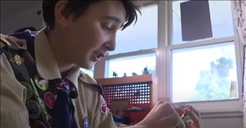 <p>A boy scout with autism became a hero when he stepped up and helped save his father and brother&rsquo;s lives. The young man took quick and decisive action during a frightening situation, which led to their rescue. Check out the short clip for the powerful and heartwarming story.</p>

<p>Politicians, actors and athletes are, for the most part, not heroes. The media and many on social media may say otherwise, but they are incorrect. In fact, they couldn&rsquo;t be more wrong. Someone voting in Congress or putting a ball through a hoop in no way compares to what a doctor, nurse, firefighter or EMT does. One group saves lives while the other provides entertainment and casts votes.</p>

<p>Heroes are also frequently average, everyday people who step up and do extraordinary things in times of crisis and great peril. Louis Miklovic, 12, is the true definition of a hero.</p>

<p><a href="https://www.youtube.com/watch?v=uACFWJKQ5Hw">A clip posted on YouTube</a> details the terrifying situation that led to Louis&rsquo;s heroic action. The scary incident began when Louis, his father, Josh Miklovic, and his younger brother, Pete Miklovic, were camping. Josh and Pete were enjoying a hike when Pete lost his footing, sending him and his father over a cliff and falling about 80 feet.</p>

<p>Louis, who saw his father and brother take the frightening fall, ran toward a nearby road to get help. He eventually caught the attention of a park ranger who happened to be driving by. Louis explained the situation to the park ranger.</p>

<p>At first glance, Louis&rsquo;s actions don&rsquo;t appear to be heroic in nature. However, as the clip explains, communicating and interacting with others can be challenging for Louis because of his autism. But the young man stepped up and was able to seek help for his father and brother.</p>

<p>&ldquo;How he communicates with others is a challenge, but that day, it was all clear,&rdquo; Josh, Louis&rsquo;s father, said. &ldquo;It was all clear. And that is 100 percent Louis at his finest.&rdquo;</p>

<p><em><strong><a href="https://www.godtube.com/bible/philippians/2-4">Philippians 2:4</a></strong> &ldquo;Not looking everyone to his private good, but keeping in mind the things of others.&rdquo;</em></p>
